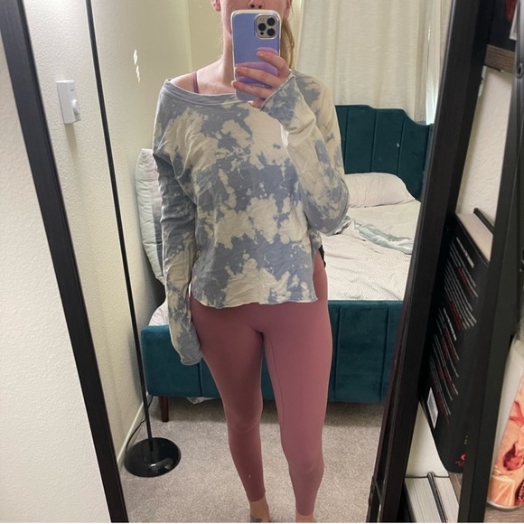 Tie dye lounge top - Picture 2 of 4